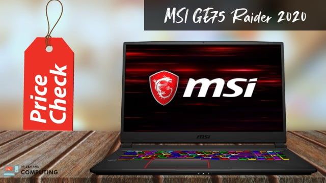 MSI GE75 Raider 2020 Review