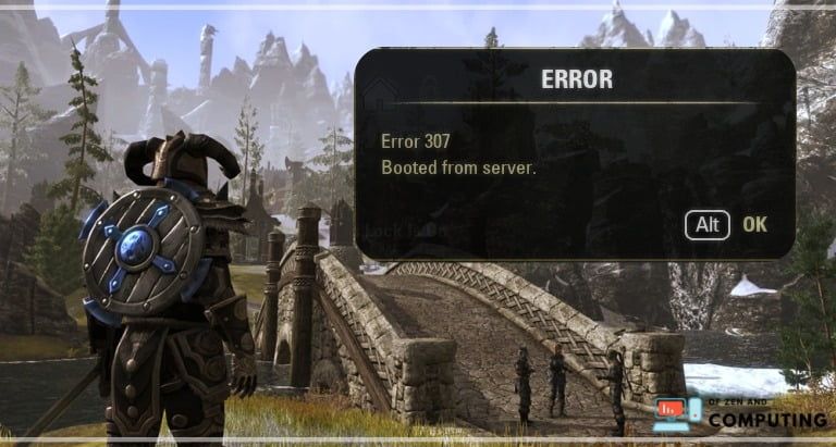 How to Fix ESO Error 307- Booted from Server (2020)