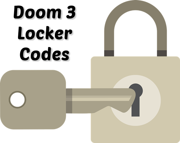 Doom 3 Locker Codes Storage G, Doom 3 Storage Locker 1 Code