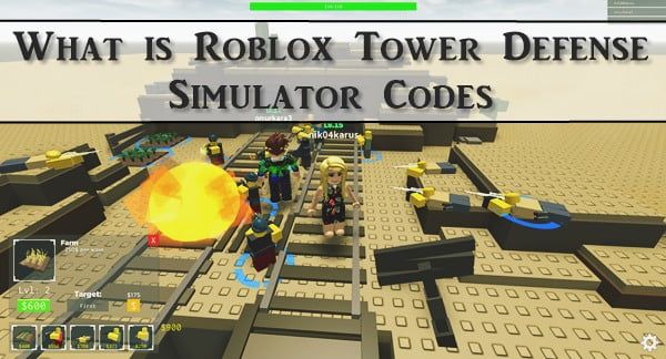 What is Roblox Tower Defense Simulator Codes?