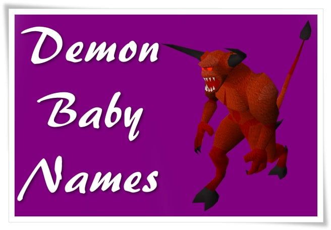 Demon Baby Names (2022)