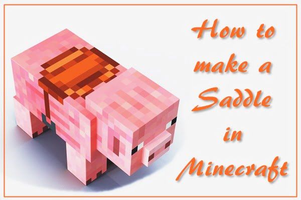 How to Make a Saddle in Minecraft (2020)