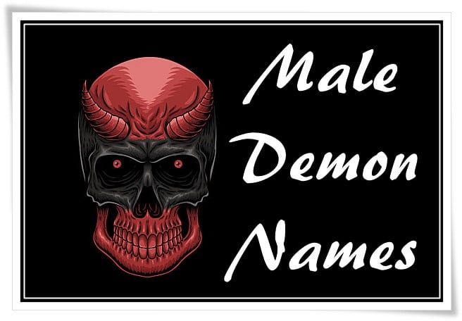 Male Demon Names (2022)