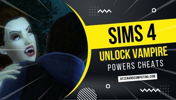Sims 4 Unlock Vampire Powers Cheats (2022)