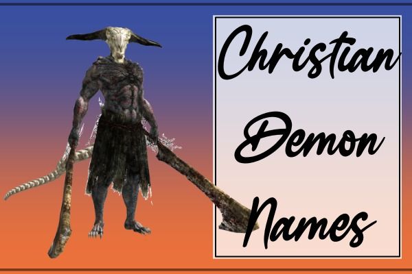 Christian Demon Names (2022)