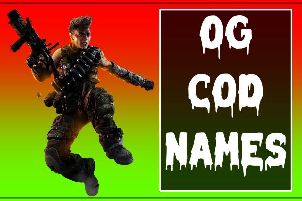 OG COD Names (2022)