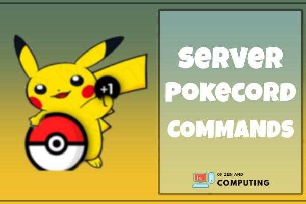 server pokecord commands