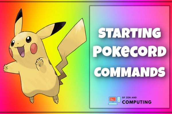 Starting Pokecord Commands