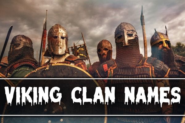 Viking Clan Names Ideas (2022) Medieval, Norse, Cool