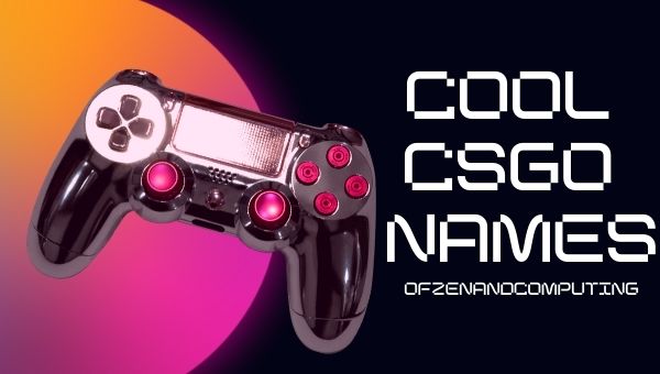 Cool CSGO Names (2022)