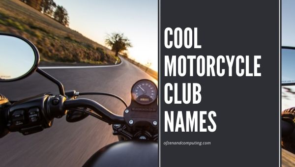 Cool Motorcycle Club Names (2022)
