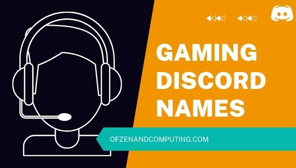 Gaming Discord Names 2022 (Usernames)