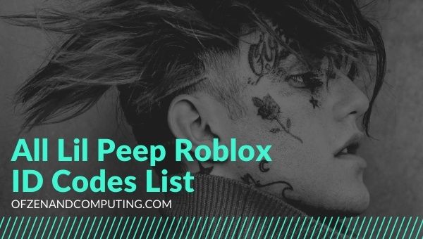 All Lil Peep Roblox ID Codes List (2022)
