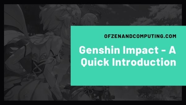 Genshin Impact - A Quick Introduction