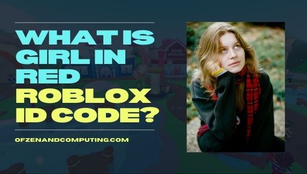 What is Girl in Red Roblox ID Code?