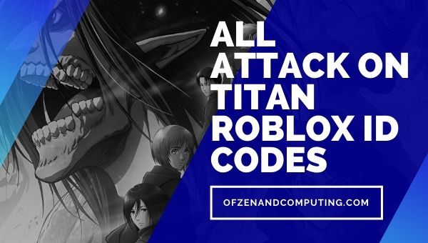 All Attack on Titan Roblox ID Codes (2022)