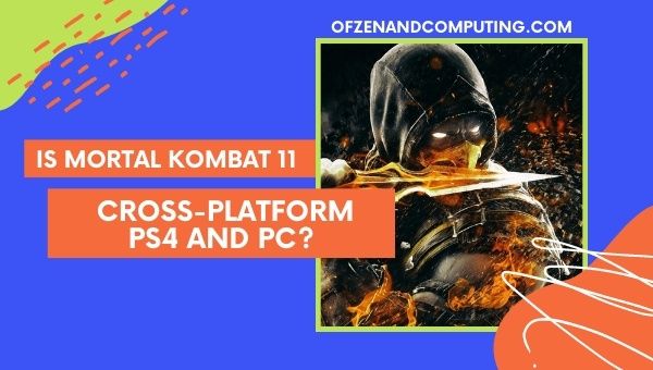 Is Mortal Kombat 11 Cross-Platform PS4 and PC?