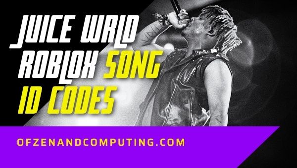 Juice WRLD Roblox ID Codes (2022): Song / Music ID Codes