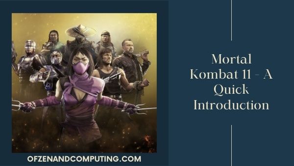 Mortal Kombat 11 - A Quick Introduction