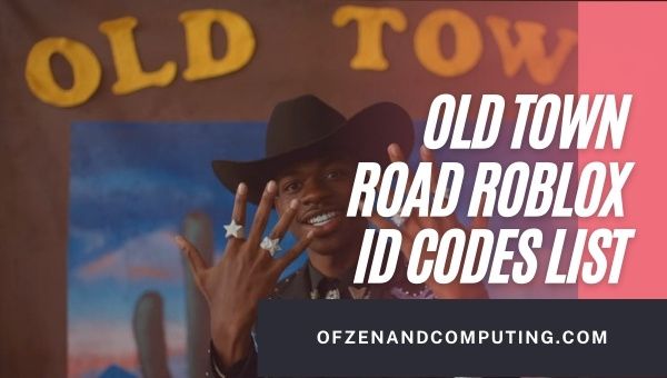 Old Town Road Roblox ID Codes List (2022)