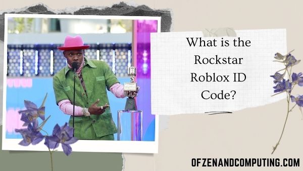 What is the Rockstar Roblox ID Code?