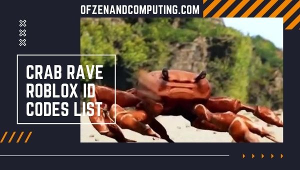Crab Rave Roblox ID Codes List (2022)