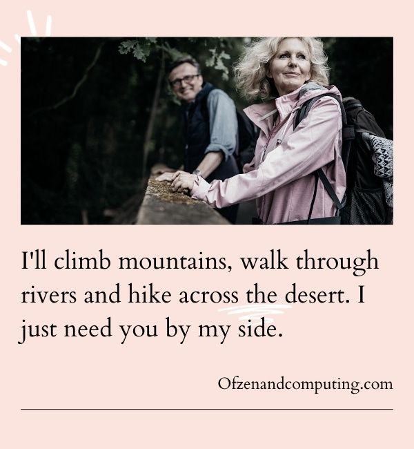 Hiking Instagram Captions For Couples (2022)  