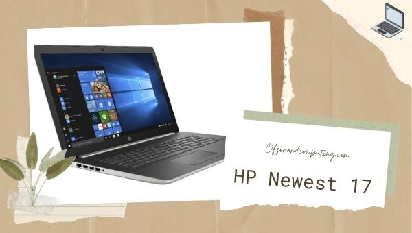 HP Newest 17 Laptop Notebook