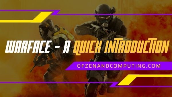 Warface - A Quick Introduction