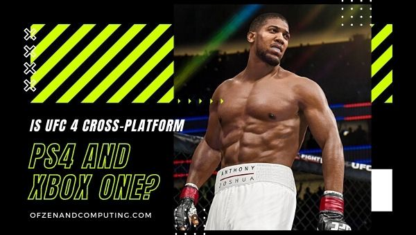 Is UFC 4 Cross-Platform PS4 and Xbox One?