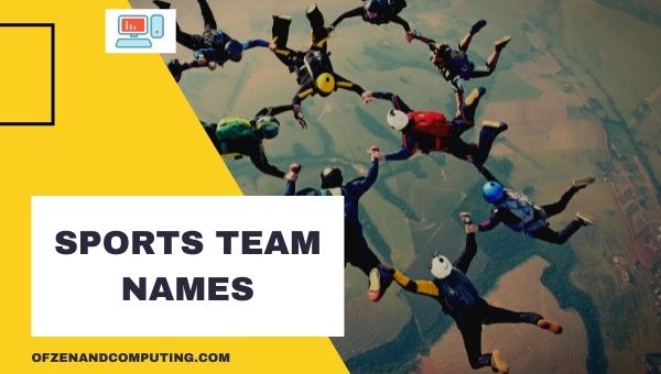Sports Team Names Ideas (2022)