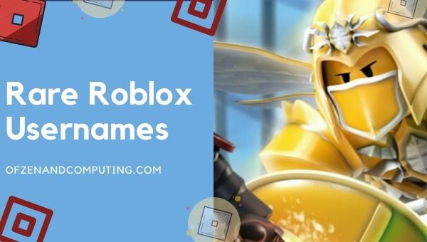 Rare Roblox Usernames 2022 (Names)