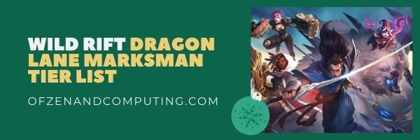 LoL: Wild Rift Dragon Lane Marksman Tier List (2022)