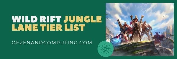 LoL: Wild Rift Jungle Lane Tier List (2022)