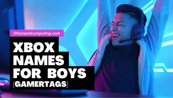 Xbox Gamertags Ideas for Boys (2022)