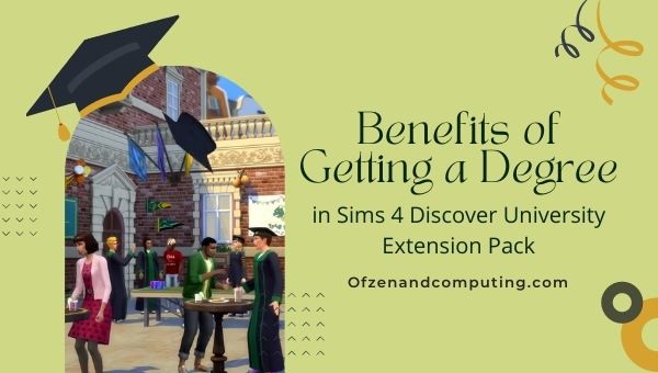 Benefits of Getting a Degree in Sims 4 Discover University Extension Pack