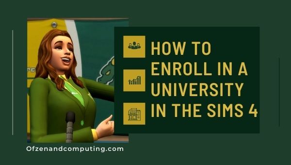 How to Enroll in a University in The Sims 4?