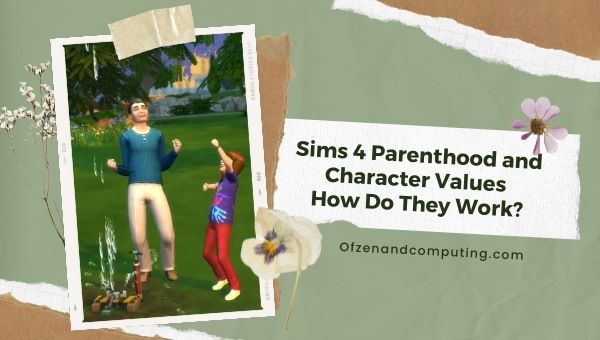 Sims 4 Parenthood and Character Values - How Do They Work? 