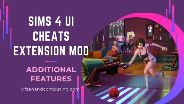 Sims 4 UI Cheats Extension Mod - Additional Features