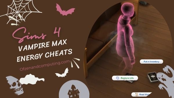 Sims 4 Vampire Max Energy Cheats (2022)