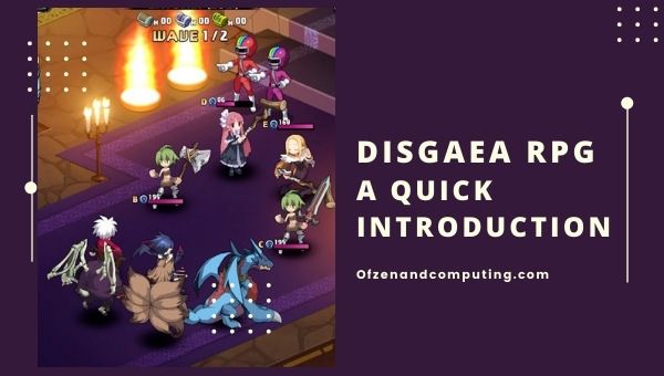 Disgaea RPG - A Quick Introduction