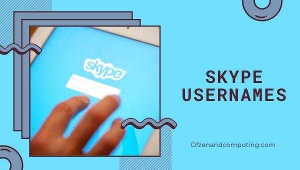 Skype Usernames Ideas (2022)