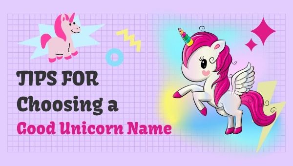 Tips For Choosing a Good Unicorn Name
