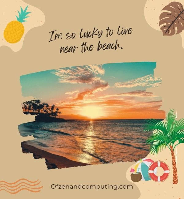 Beach Sunset Captions For Instagram (2022)