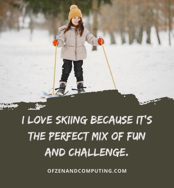Cute Skiing Captions For Instagram (2022)