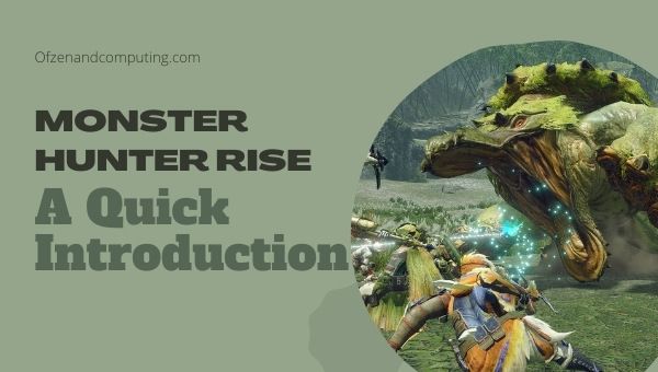 Monster Hunter Rise - A Quick Introduction