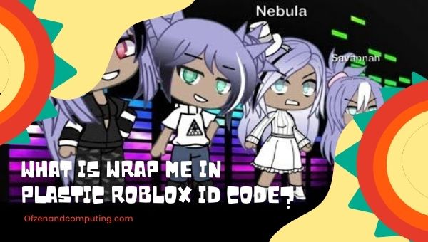 What is Wrap Me In Plastic Roblox ID Code?