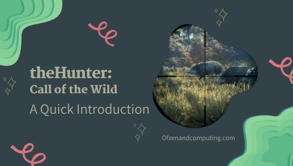 theHunter Call of the Wild - A Quick Introduction