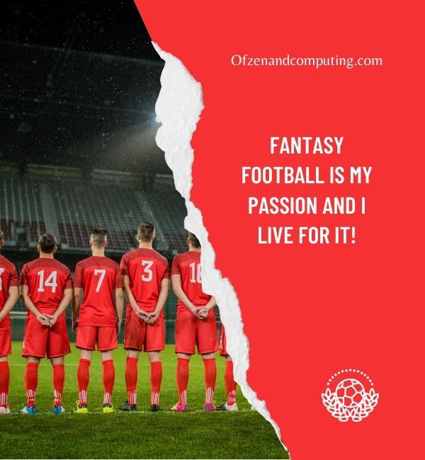 Fantasy Football Captions For Instagram (2022)