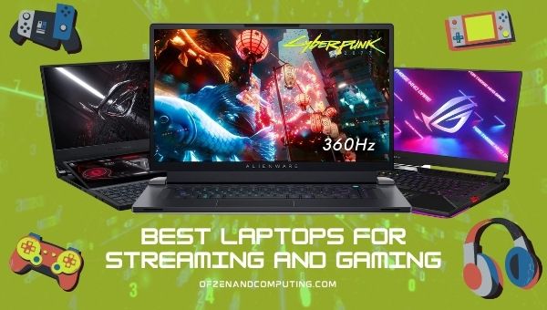 The Best Laptops for Streaming and Gaming